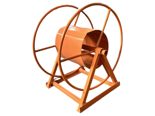 Steel cable unwinding drum