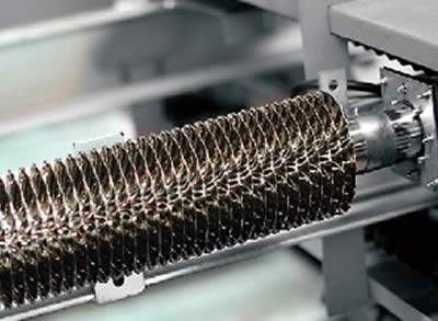 Components of travolators: Heating device