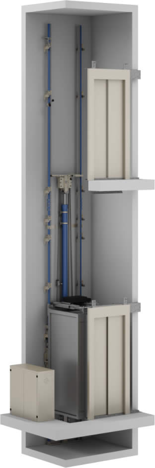 Hydraulic elevator | Manufacturer of elevators FUJI space