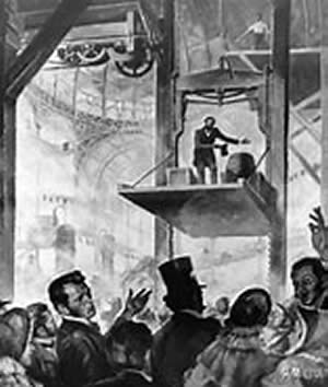  American Elihu Graves Otis first unveiled his invention to the world